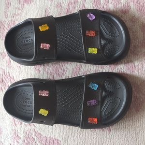 Crocs with charms